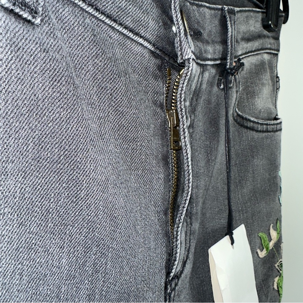 Gucci Dragon Embroidered Skinny Jeans Size 26 - Picture 5 of 13